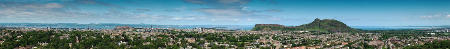 Panormaa View of Edinburgh from Blackford Hill V